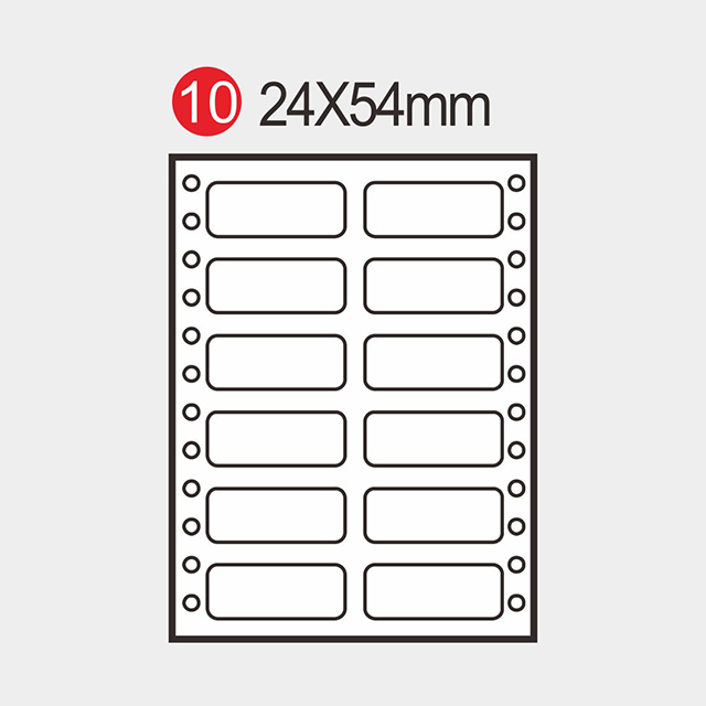 2454 點陣式標籤