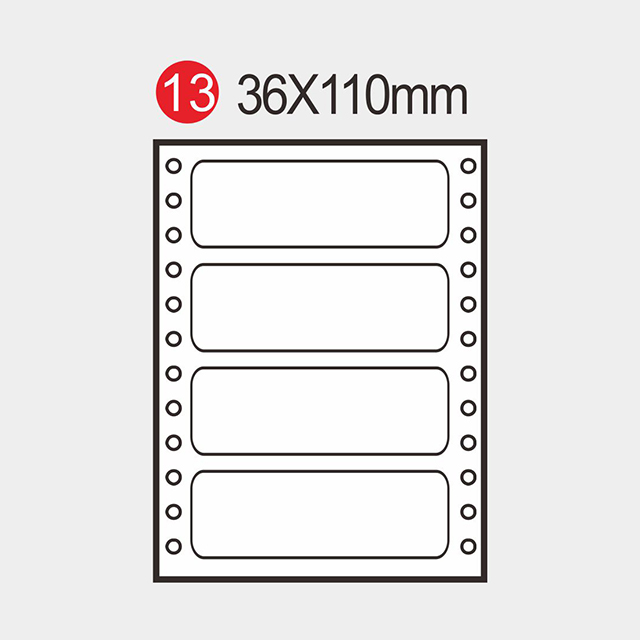 36110 點陣式標籤