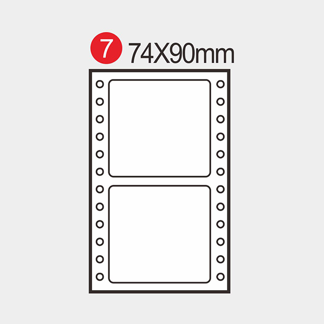 7490 點陣式標籤