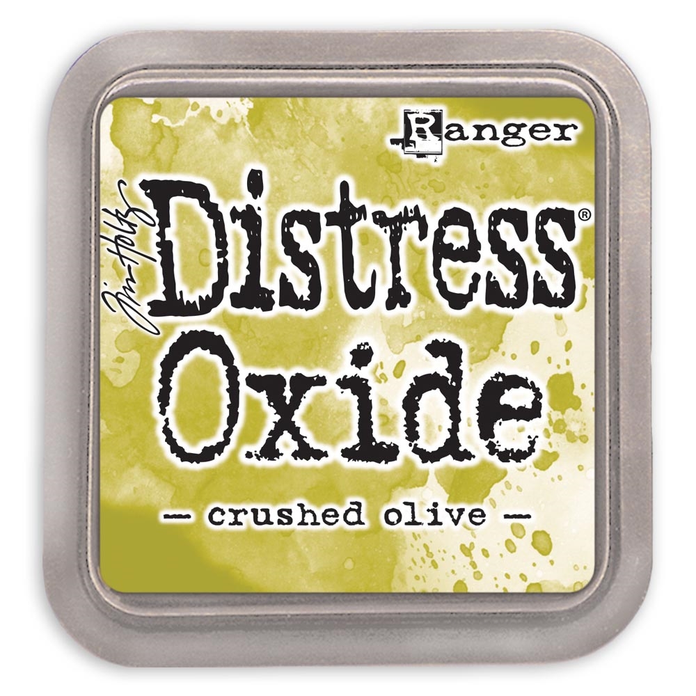 復古氧化印台-Crushed Olive